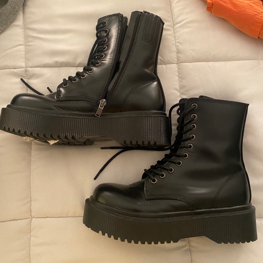 Jeffrey Campbell combat boots